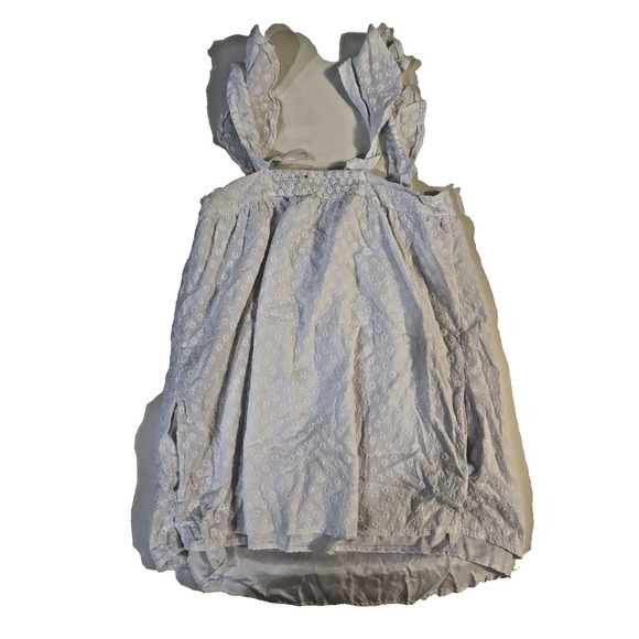 BB Dakota Steve Madden Dress Womens Medium Sleeveless Eyelet Embroidered Floral - Picture 5 of 6